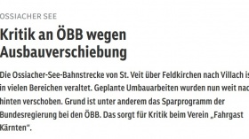 Kritik an Ausbau-Verschiebung [09.10.2026]